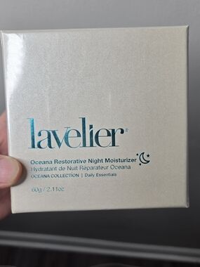 Lavelier Oceana Restorative Night Moisturizer - Pearl White